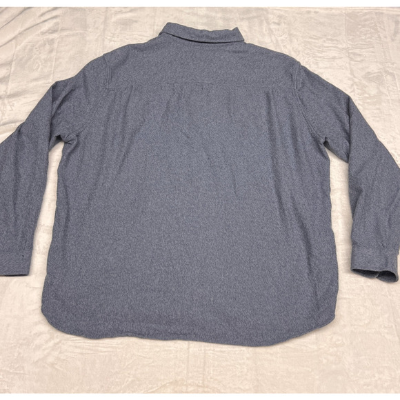 The Stronghold Shirt Mens 3XL Blue Flannel Button Down Los Angeles Casual - Picture 2 of 8